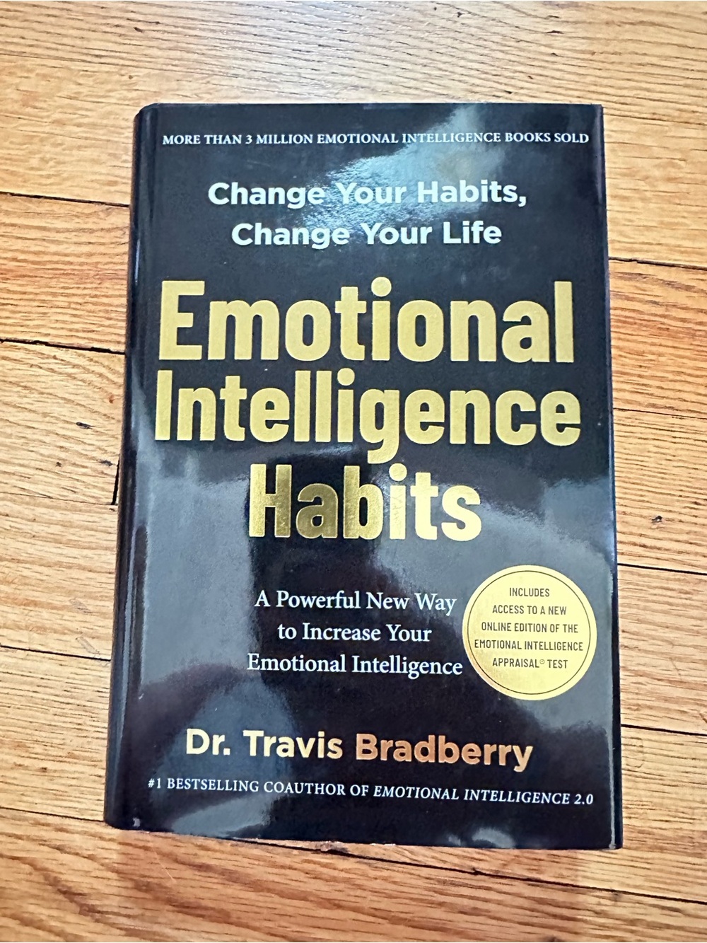 Emotional Intelligence Habits Travis Bradberry Hardcover UNUSED EQ Test Code
